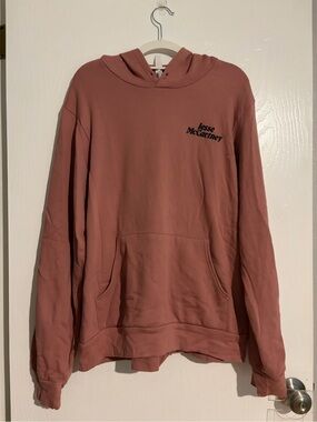 Jesse McCartney Bella Canvas Rose Mauve Hoodie from concert